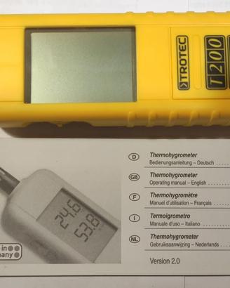 Termo igrometro Professionale "Trotec T200"