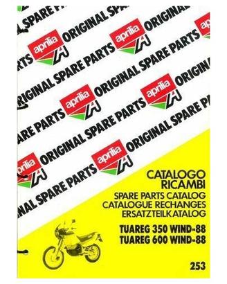 Catalogo ricambi Aprilia Tuareg 350 e 600 Wind