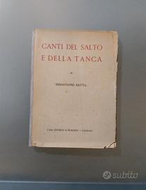 Canti del salto e della tanca  di Sebastiano Satta