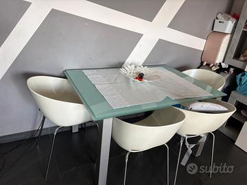 Tavolo Calligaris e 4 sedie