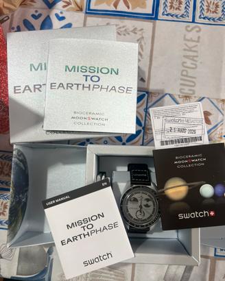 Moonswatch Omega x Swatch Mission to Earthphase