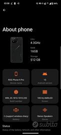  ASUS ROG phone 9 Pro per un Redmagic 11 pro