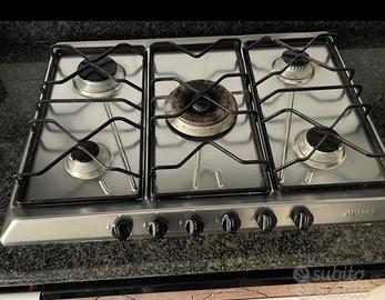 Piano cottura a gas smeg