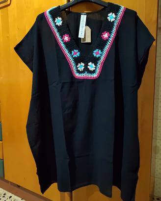 Caftano con scollatura crochet Calzedonia