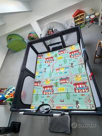 Box -recinto -bambini  con porte da calcio 190x160