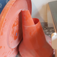 Tavolo e 4 sedili vintage anni '70