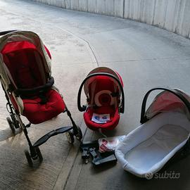 Trio Chicco - passeggino, ovetto e culla