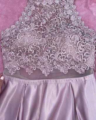 Vestito lungo cerimonia ragazza