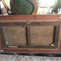 QUADRO PAESAGGIO CON VIANDANTI