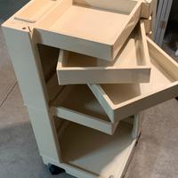 Bieffeplast carrello con cassetti anni ‘70 ufficio