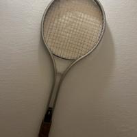 raccheta tennis vintage in alluminio