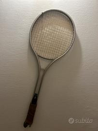 raccheta tennis vintage in alluminio