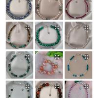 Bracciali in argento 925 e pietre naturali 