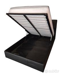 Letto contenitore Piazza e Mezza + Materasso