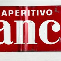 Targa originale "Gancia Aperitivo"