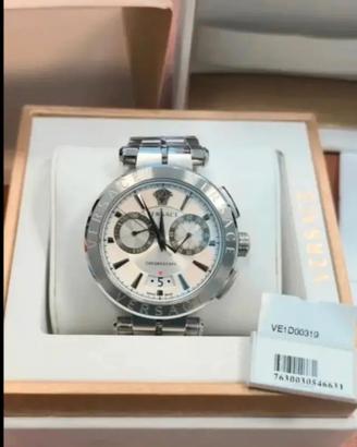 orologio cronografo Versace Aion acciaio 