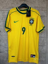 Maglia Brasile World Cup 1998 Nuova - Ronaldo - L