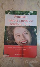Libro pensieri,parole e gesti che rendono felici
