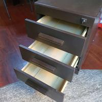 Cassettiera scrivania con ruote