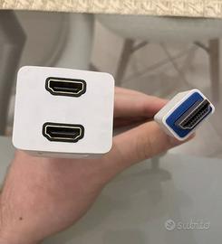 Cavo HDMI con 2 porte