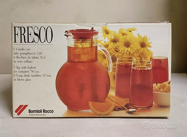 Set bormioli bibite, aperitivo