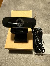 AUKEY Webcam 1080p Full HD con Microfono Stereo