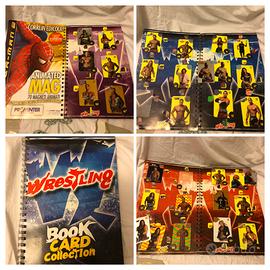Wrestling book card collection