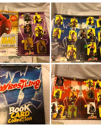 Wrestling book card collection