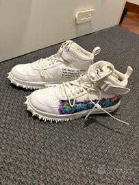 Scarpe airforce one x offwhite