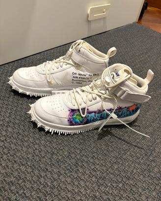 Scarpe airforce one x offwhite