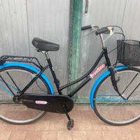 Donna Legnano nera/azzurra