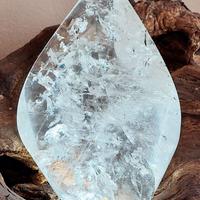 Goccia di quarzo ialino