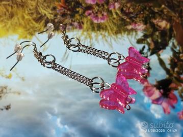 orecchini con Farfalle 