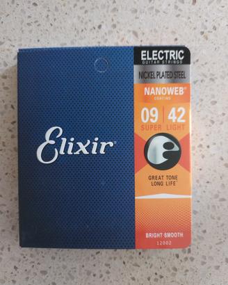 corde chitarra elettrica elixir  09 42