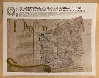 2013 550mo Confini San Marino Italia (MNH*)