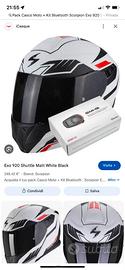Casco moto bluetooth
