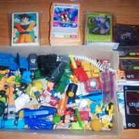 Sorpresine Kinder anni 80 - carte dragon ball z
