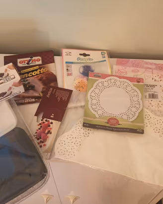 Set accessori cucina/pasticceria/party nuovi