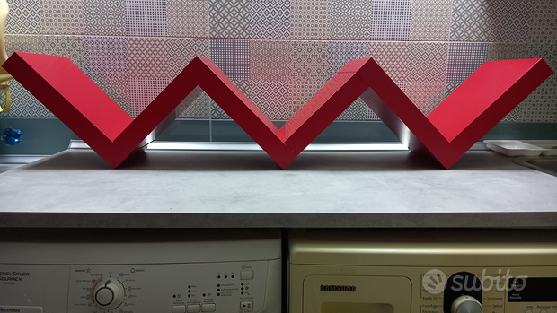 Mensola zig zag o a scaletta