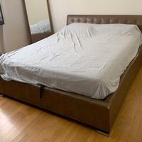 LETTO MATRIMONIALE CON CONTENITORE