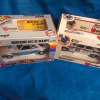 modelli burago lotto Mercedes 