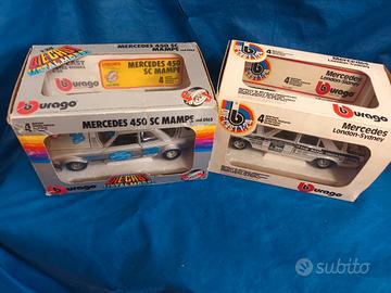 modelli burago lotto Mercedes 
