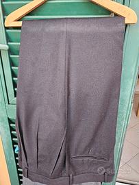 Pantalone blu pura lana tg 