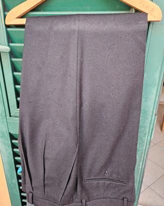 Pantalone blu pura lana tg 