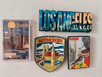 SET N. 4 CALAMITE PAESI ASSORTITI 🇩🇪 🇨🇺 🇺🇸