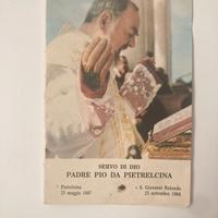 reliquia ex indumenti Padre Pio Pietrelcina