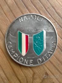 Medaglia Napoli primo scudetto senza scatola