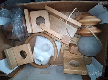 Elementi e specchio per bagno