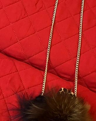 Borsa Porta CellulareTracollain VeraPelliccia perf