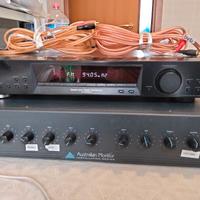 Amplificatore Australian monitor AC 250 + sony